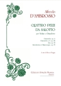 Quattro pezzi da Salotto Violino e Pianoforte Partitura e parti