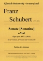 Sonate [Sonatine] a-Moll fr 2 Violinen, 2 Violen und Violoncello