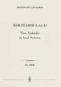 2 Aubades  for small orchestra study score