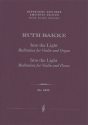 Into the Light - Meditation (version for violin & organ and version for violin & piano (Set score &  Chamber Music with Piano Score & 2 Violin Solo parts