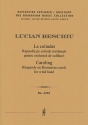 Caroling, Rhapsody on Romanian Carols (La colindat, Rapsodie pe colinde romne?ti) for wind band / f Wind Orchestra / Wind Chamber Ensembles