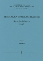 Symphonia brevis Op. 21 for string orchestra (score and parts / first print) The Flemish Music Collection Set Score & Parts