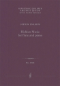 Hidden Music for flute and piano (First print / score and part) Chamber Music with Piano Score & Part