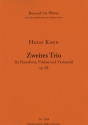 Second Trio for Pianoforte, Violin and Violoncello Op. 58 (3 performance scores) Strings with piano Piano Performance Score & 2 string parts