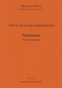 Variations for string quartet Op. 3 (score & parts) String Instrument(s) Set Score & Parts