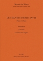 Les Danses 'Tendrement', ' Je Te Veux',  ' La Diva de L'Empire' (piano et chant / performance score) Voice(s) & Instrument(s) Piano Performance Score