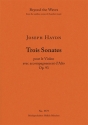 Three Sonatas for Violin and Viola Op. 93 (Performance score, 2 copies) String Instrument(s) Performance Score, 2 copies