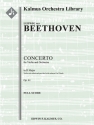 Concerto for Violin in D (f/o sc) Scores