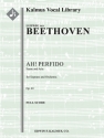 Ah! Perfido (high voice/orch score) Scores