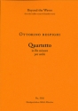 Quartetto in Re minore, 1909 (score & parts) String Instrument(s) Score & 4 string parts