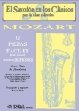 Wolfgang Amadeus Mozart, 12 Piezas Fciles Saxophone Buch