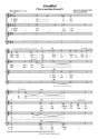 Per Nrgrd, Abendlied SATB Klavierauszug