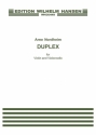 Arne Nordheim, Duplex Violin and Cello Buch