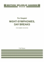 Per Nrgrd, Night Symphonies, Day Breaks Chamber Ensemble Partitur