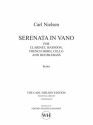 Carl Nielsen, Serenata In Vano Clarinet, Bassoon, Horn, Cello and Double Bass Partitur