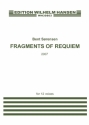 Bent Srensen, Fragments Of Requiem SATB Klavierauszug