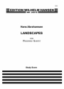 Hans Abrahamsen, Landscapes - Woodwind Quintet No.1 Woodwind Quintet Partitur