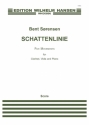 Bent Srensen, Schattenlinie Clarinet, Viola and Piano Partitur + Stimmen