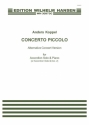 Anders Koppel, Concerto Piccolo Accordion and String Orchestra Partitur