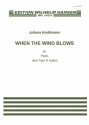 Juliana Hodkinson, When The Wind Blows Piano and Electronics Partitur