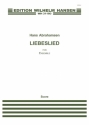 Hans Abrahamsen, Liebeslied Ensemble Partitur