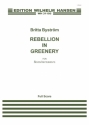 Britta Bystrm, Rebellion In Greenery Flute, Clarinet, Percussion, Piano, Violin, Viola and Cello Partitur