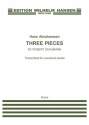 Hans Abrahamsen, Three Pieces By Robert Schumann Flute, Oboe, Clarinet, Bass Clarinet, Bassoon and Horn Partitur