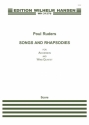 Poul Ruders, Songs and Rhapsodies Accordion and Wind Quintet Partitur