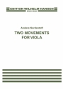 Anders Nordentoft, Two Movements For Viola 2 Violas Partitur