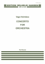 Vagn Holmboe, Concerto For Orchestra Orchestra Partitur