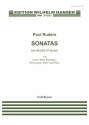 Poul Ruders, Sonatas  Klavierauszug