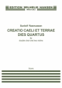 Sunleif Rasmussen, Creatio Caeli Et Terrae. Dies Quartus Violin and Mixed Choir [SATB] Chorpartitur