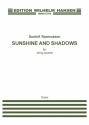 Sunleif Rasmussen, Sunshine And Shadows Streichquartett Partitur