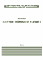 Bo Holten, Rmische Elegie I Mixed Choir [SATB] and Cello Chorpartitur