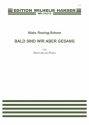 Niels Rosing-Schow_Friedrich Hlderlin, Bald Sind Wir Aber Gesang Baritone Voice and Piano Klavierauszug