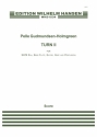 Pelle Gudmundsen-Holmgreen, Turn II Mixed Choir [SATB], Bass Flute, Guitar, Harp and Percussion Klavierauszug