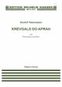 Sunleif Rasmussen, Krevgals Go Aprah Harp and Percussion Partitur + Stimmen