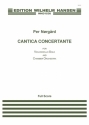 Per Nrgrd, Cantica Concertante Orchestra Partitur