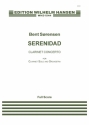 Bent Srensen, Serenidad - Clarinet Concerto Clarinet and Orchestra Partitur