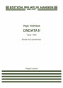 Vagn Holmboe, Ondata II OP. 109B Percussion Partitur