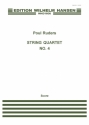 Poul Ruders, String Quartet No.4 Streichquartett Partitur