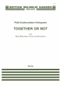 Pelle Gudmundsen-Holmgreen, Together Or Not Bass Recorder, Violin and Accordion Partitur