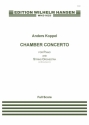 Anders Koppel, Piano Chamber Concerto Piano and String Orchestra Partitur