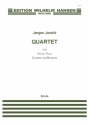 Jorgen Jersild, Quartet Violin, Viola, Clarinet and Bassoon Partitur