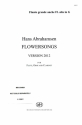 Flowersongs for flute, oboe and clarinet set of parts