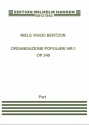 Niels Viggo Bentzon, Organisazione Populare Nr.1 Op. 349 Orgel Stimmen-Set