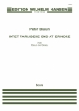 Peter Bruun, Intet Farligere End At Erindre Cello and Organ Buch