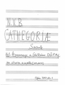 Niels Viggo Bentzon, Cathegoriae Sacrale No. 1 Op. 347 Gemischter Chor Chorpartitur