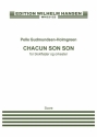 Pelle Gudmundsen-Holmgreen, Chacun Son Son Recorder and Orchestra Partitur