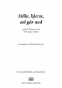 Thomas Laub_Jeppe Aakjr, Stille, Hjerte, Sol Gr Ned Soprano Recorder and Mixed Choir [SATB] Klavierauszug